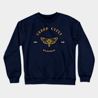 Urban Gypsy Wearables – Moth Crewneck Sweatshirt